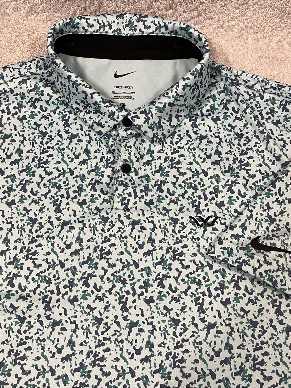 Nike Dri-Fit Golf Polo Shirt DV7808-442 Size XXL Blue